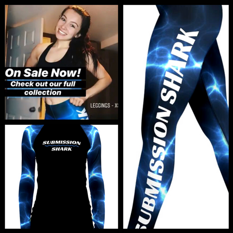 Danielle Kelly in Submission Shark bjj spats