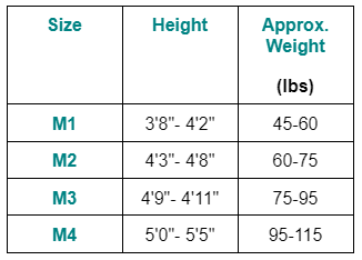 Shop Youth BJJ Gi (Size Chart)