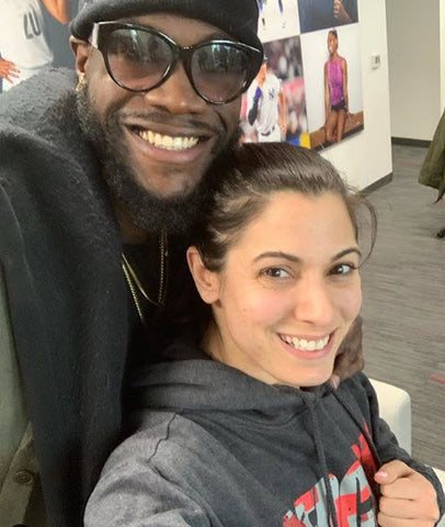 Ashley Rollo and Boxing Champion Deontay Wilder