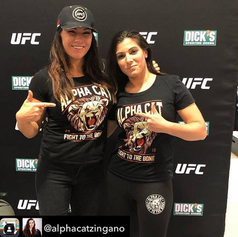 Ashley Lauren Rollo and Cat Zingano Fight To The Bone