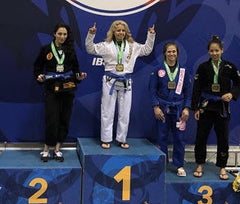 Cheryl Mongeon Winning BJJ Tournament