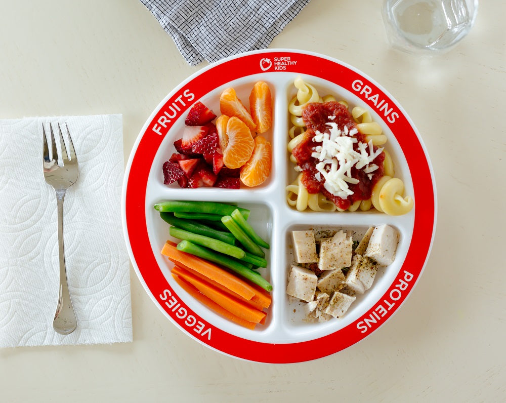 healthy food plate