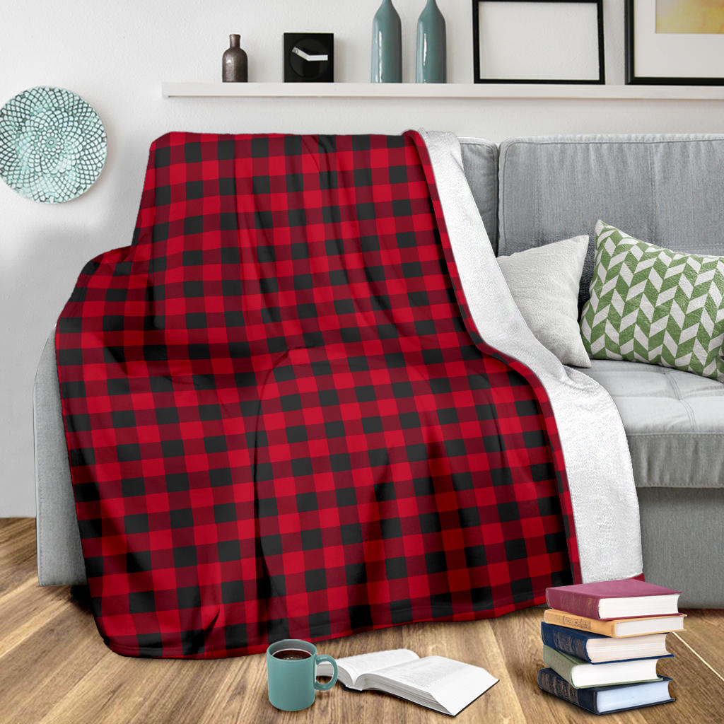 plaid fleece blanket