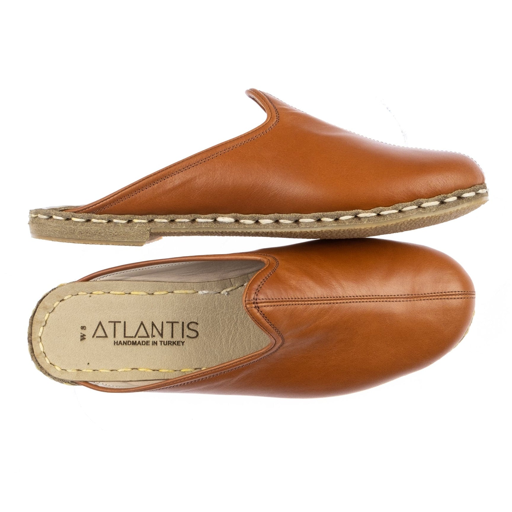 Cocoa Brown - Turkish Slippers for Women & Men : Atlantis Handmade ...