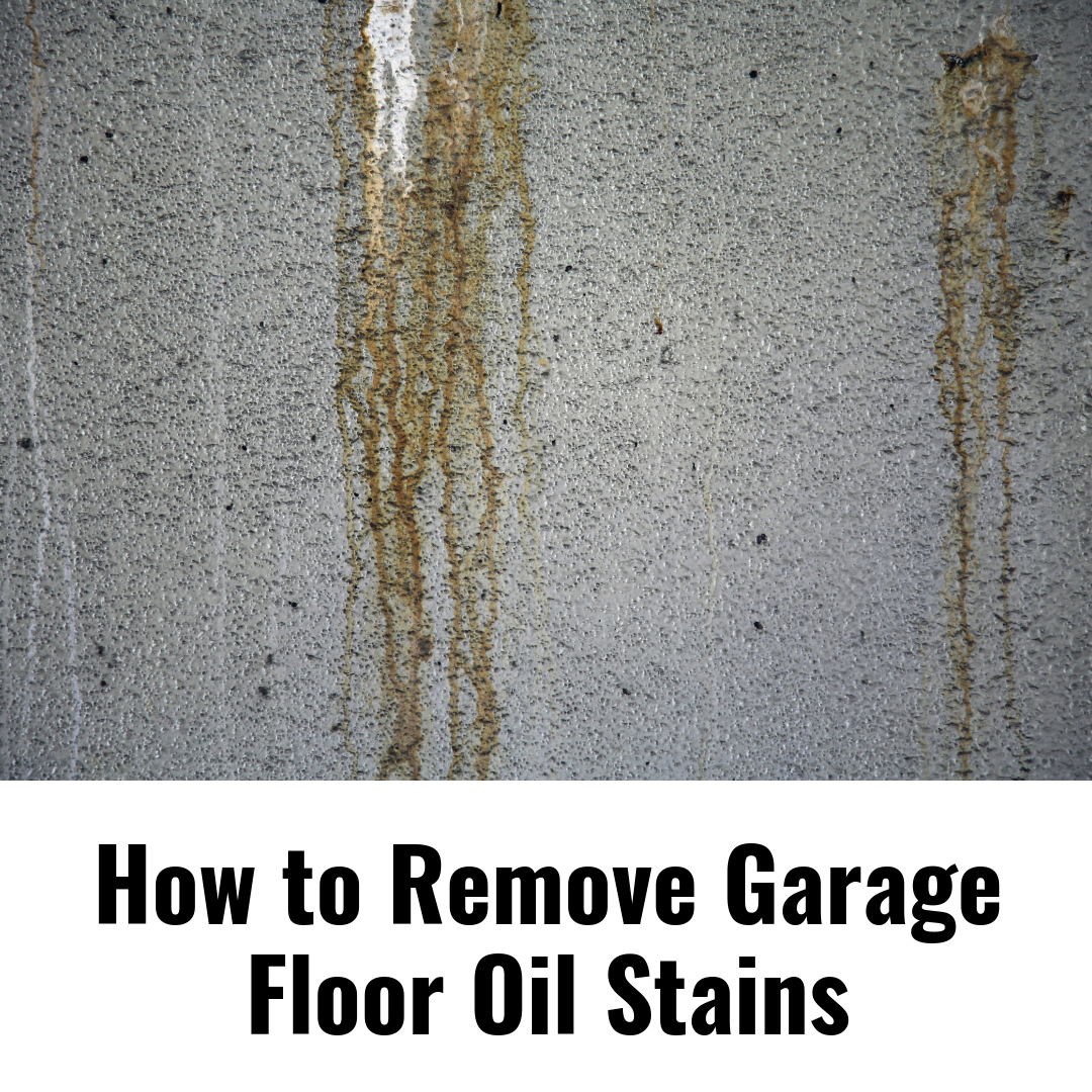 How To Remove Garage Floor Oil Stains Epoxy Central