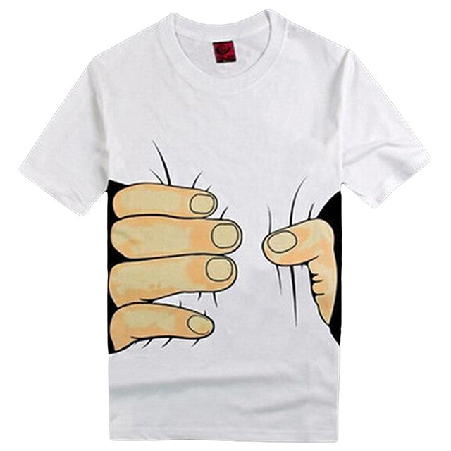 Giant Hand Squeezing T-Shirt – Ase and More