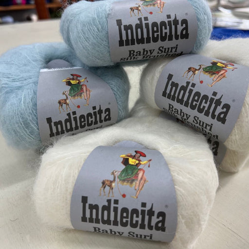 Baby Alpaca Yarn for Crocheting or Knitting/ INDIECITA DK Baby
