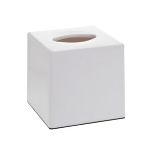 white cube tissue box cover