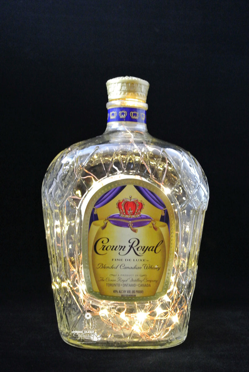 Download Crown Royal Apple Liquor Bottle Light | Looking Sharp ...