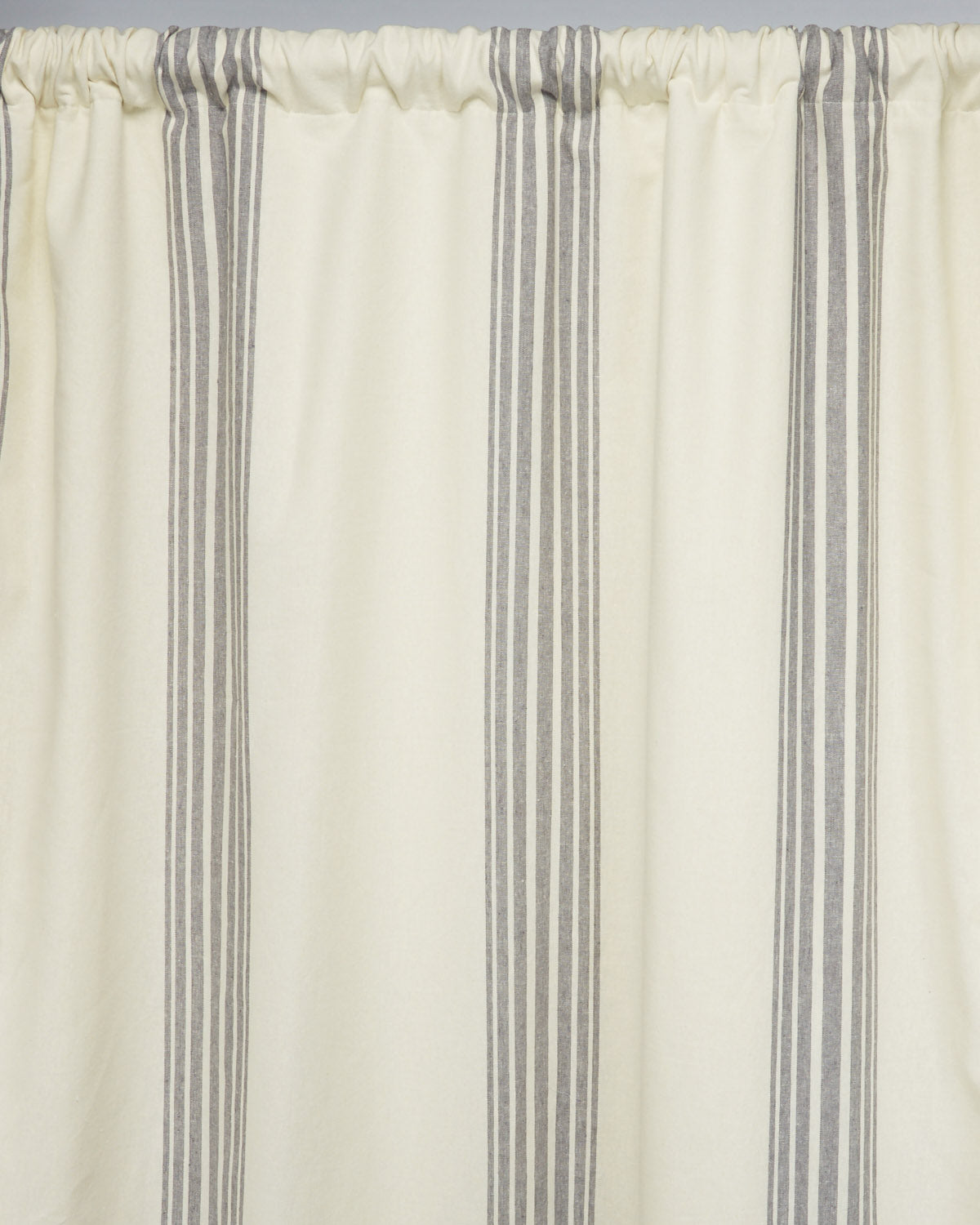 Pottery Barn Riviera Striped Linen Cotton Rod Pocket Blackout Curtain