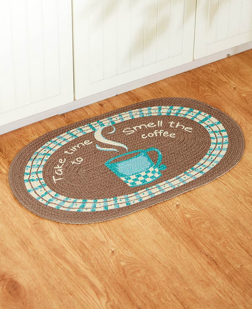 coffee print kitchen rugs