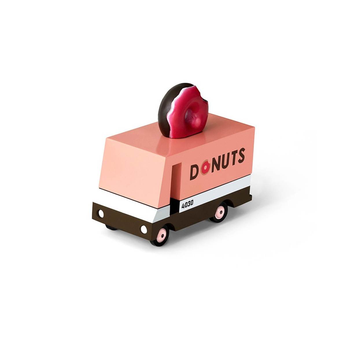 wooden food truck toy