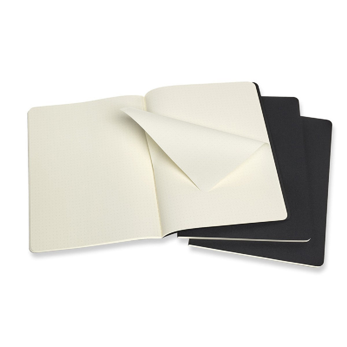 Softcover notebook set Moleskine Cahier dot grid extra large b