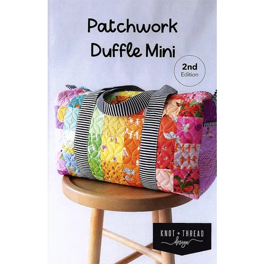 Knot + Thread Designs - Patchwork Duffle Mini Pattern by Kaitlyn Howell - KAT114