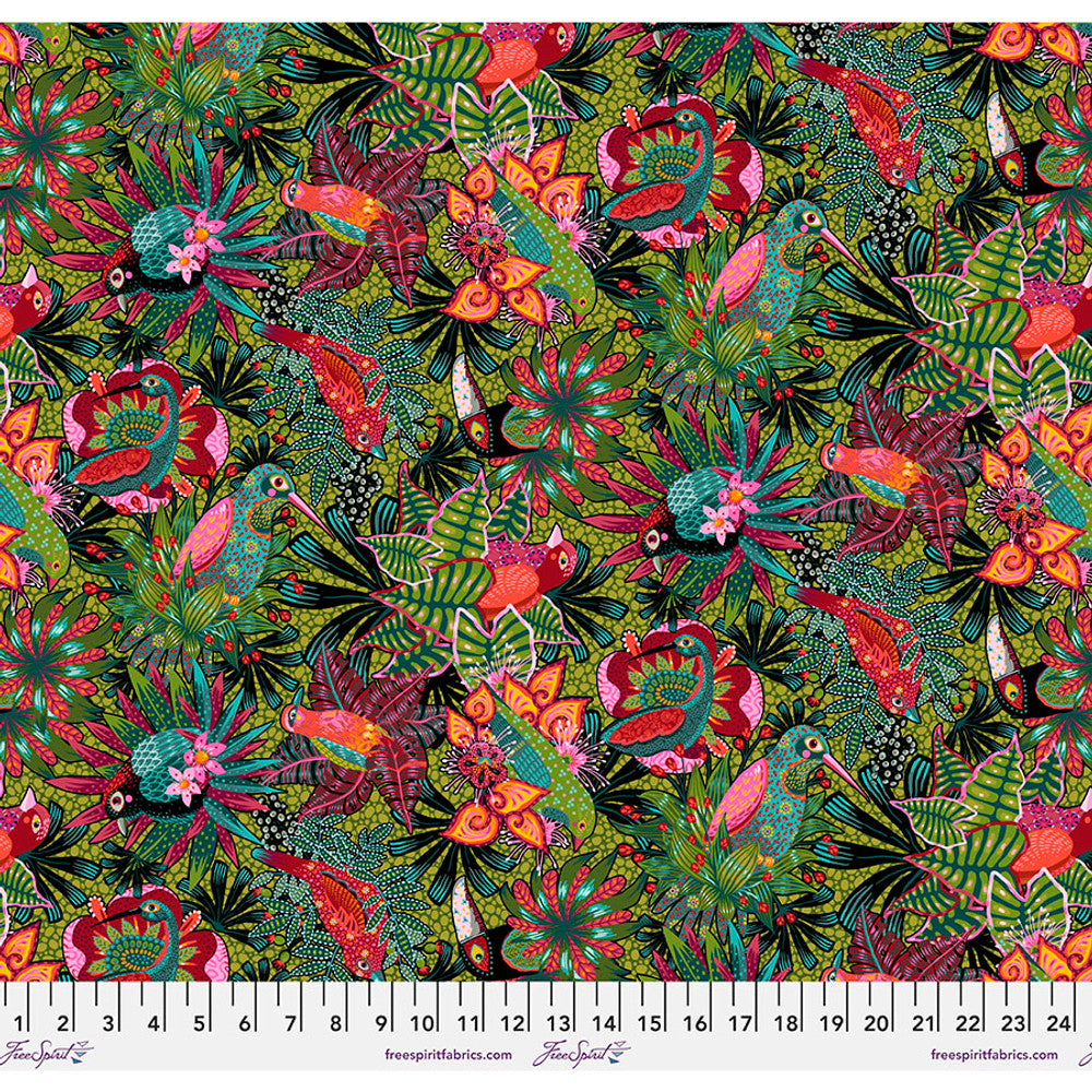 Free Spirit Fabrics Caracas Tropical Tropicalism By Odile Bailloe Sew Trendy Mn 