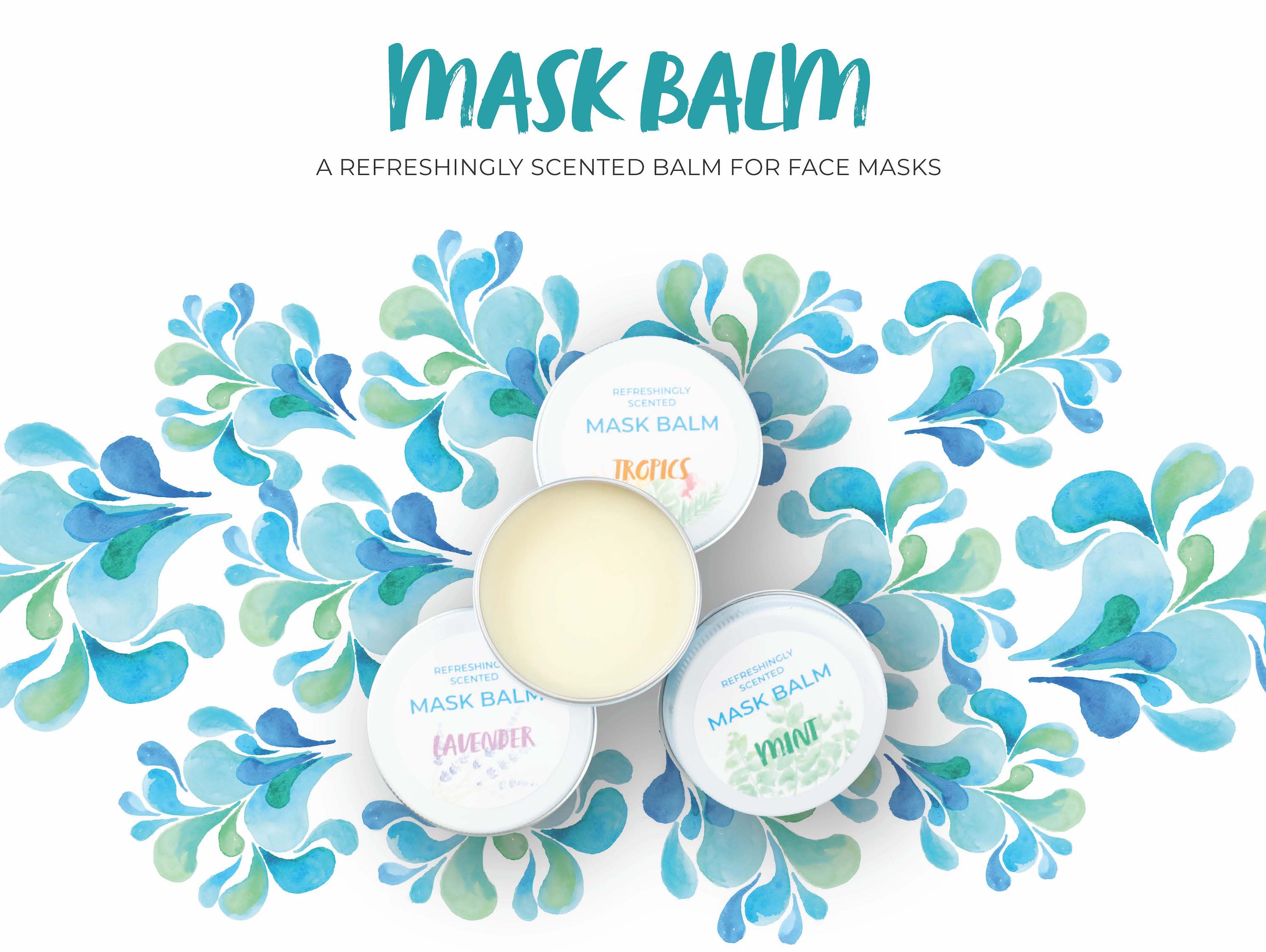 MASK REFRESHER BALM a refreshing face mask balm