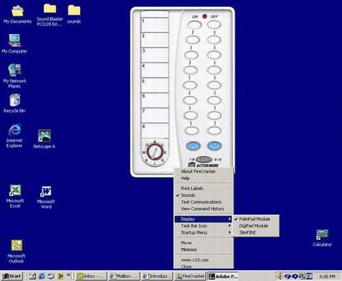 FireCracker Software Screenshot