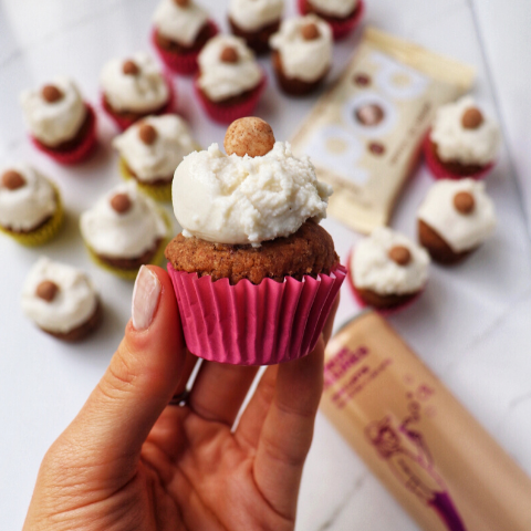 mini chai latte cupcakes