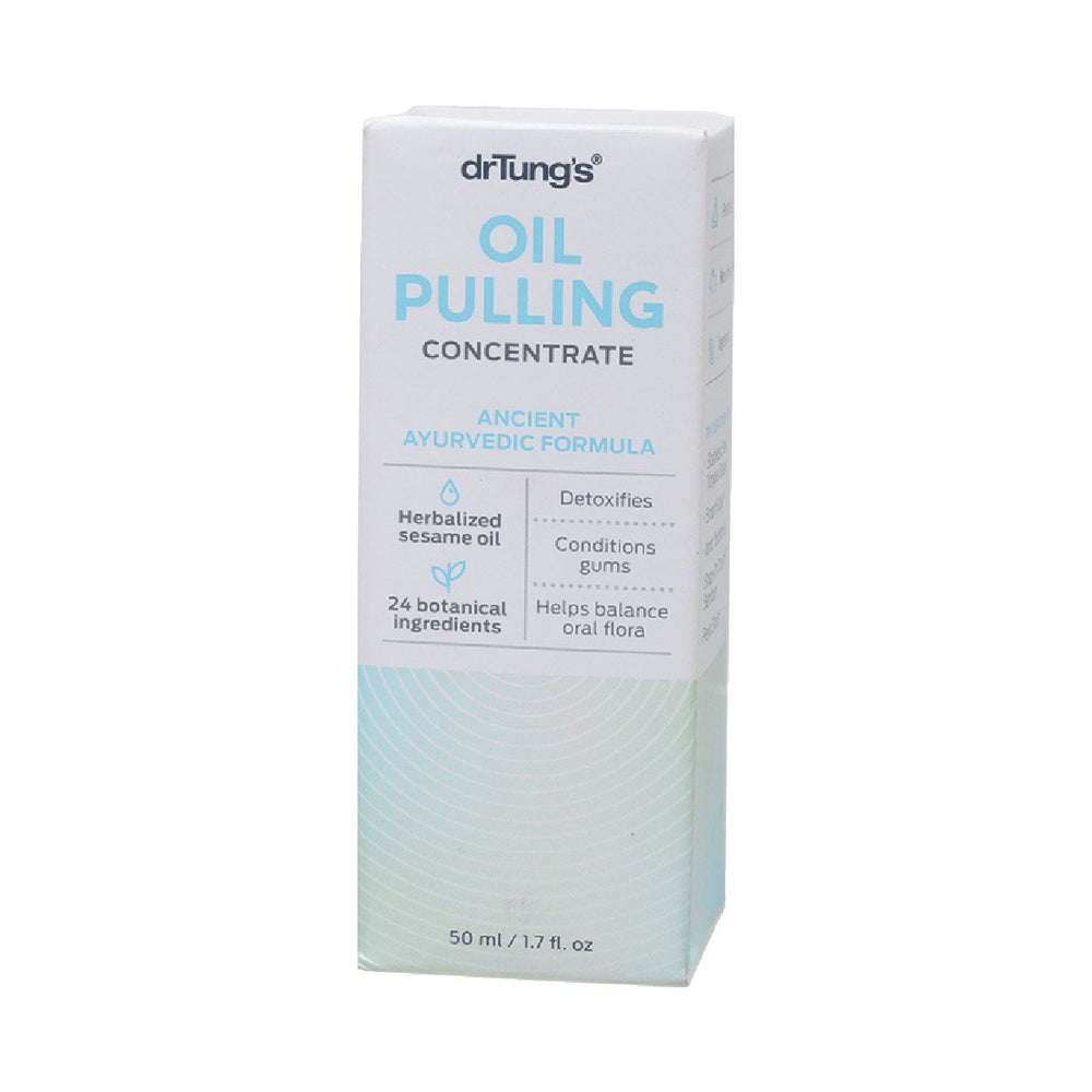 Dr Tungs Oil Pulling Concentrate Ancient Ayurvedic Formula 50ml - GoodnessMe