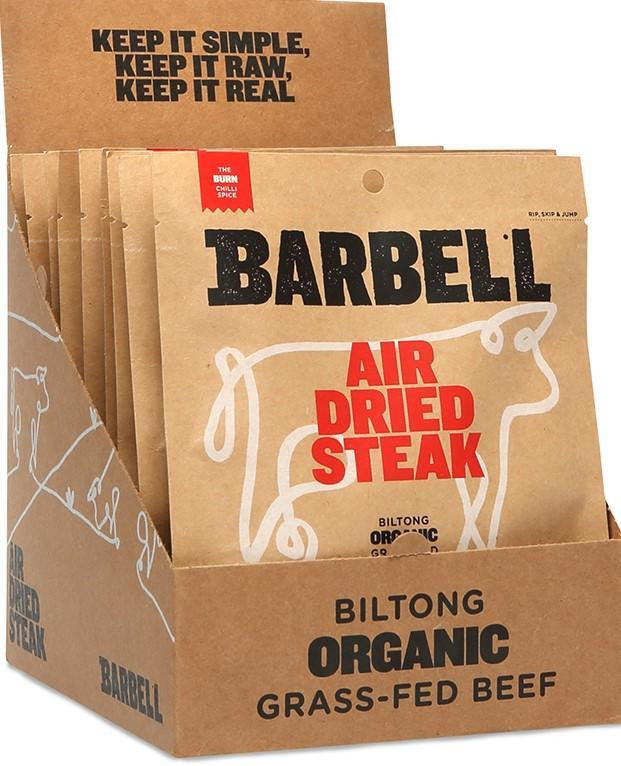 Organic Air Dried Steak - The Burn (1 x 70g Pack) - GoodnessMe