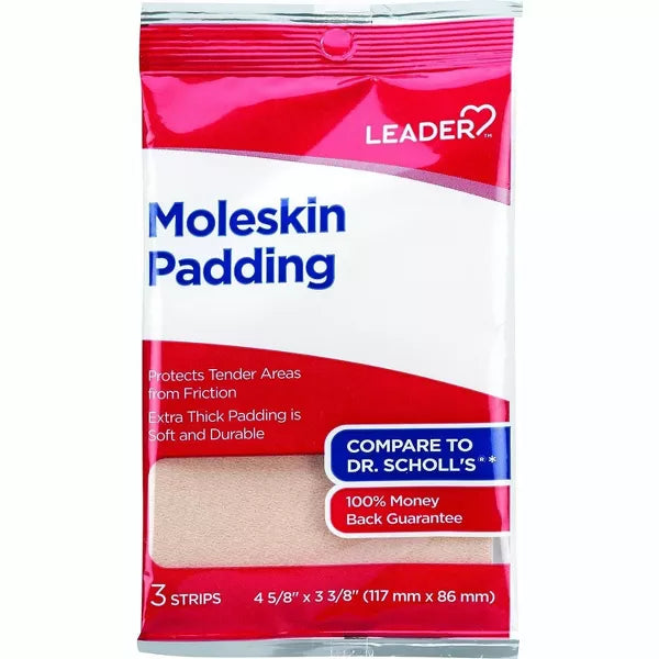 Leader Moleskin Padding
