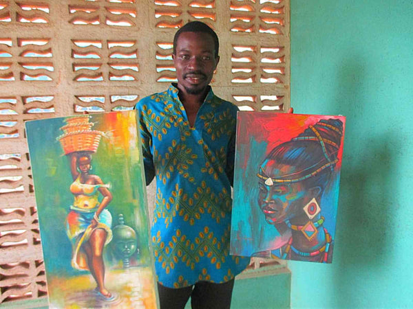 Amakai Felix Quaye | Ghanaian Painter | True African Art .com