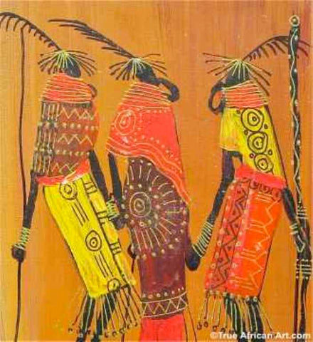 Maasai Art by Martin Bulinya