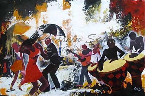 African artist Hussein Saidi