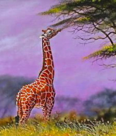 Giraffe | Daniel Njoroge | True African Art .com