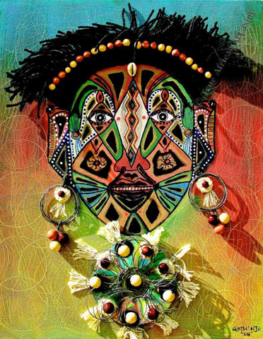 African art by Gathinja Yamokoski