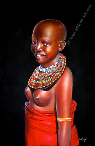 African Artist Wycliffe Chagwi | True African Art .com