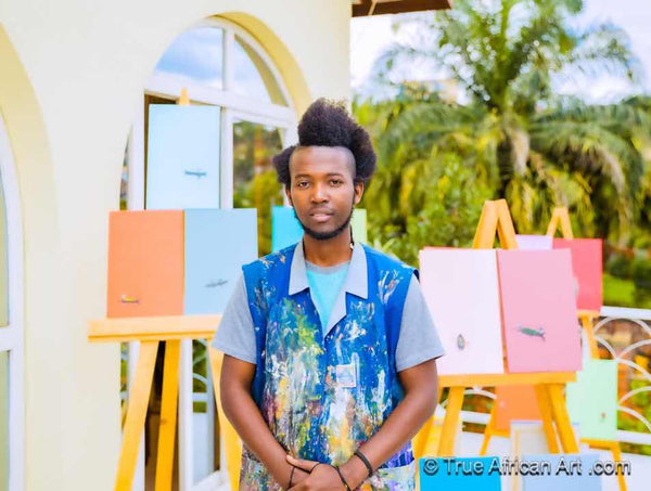 From Rwanda, True African Art is proud to represent Seleman Kubwimana.