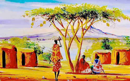 Albert Lizah  |  L-94  |  Print  |  True African Art .com