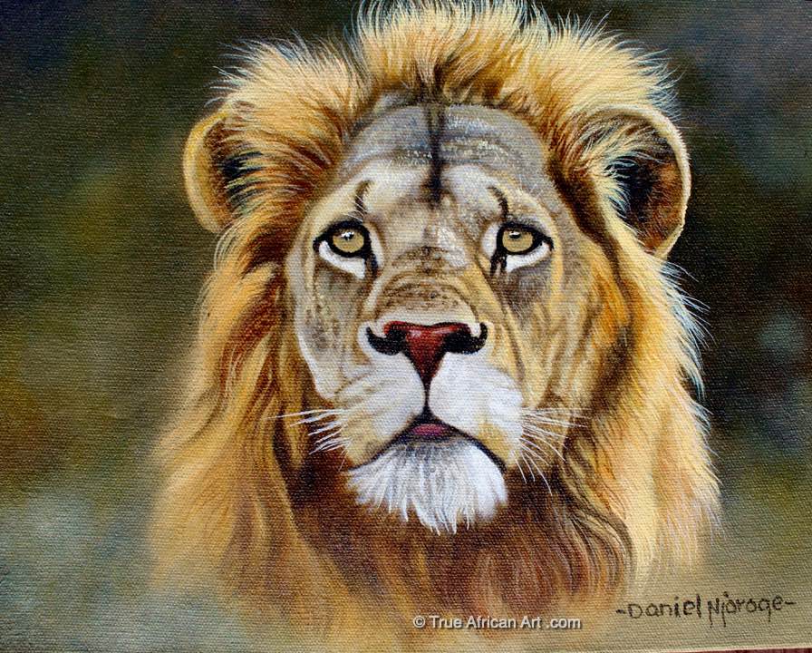 african animal paintings