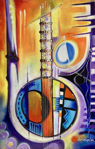 Olumide Egunlae  |  Gambia  |  The Instrument  |  True African Art .com