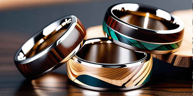The pros and cons of wedding band with wood combinations unique styles affordable lightweight symbol of nature
