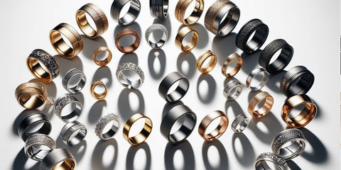 Steven G Designs gives you many options for choosing a wedding band ring for men and women unisex