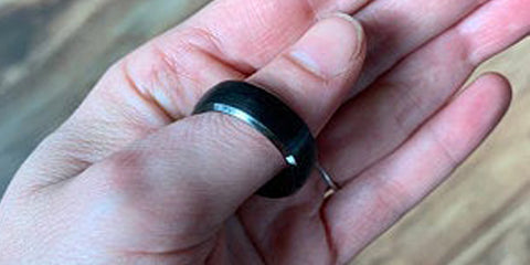 Black tungsten wedding band their history and why are they so popular and in style for so many men