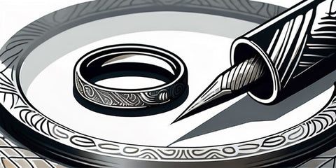 Damascus steel wedding bands the art of making them for men and women strong and durable
