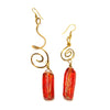 Earrings - ‘Golden Hour’ ~ 10cm, 9g