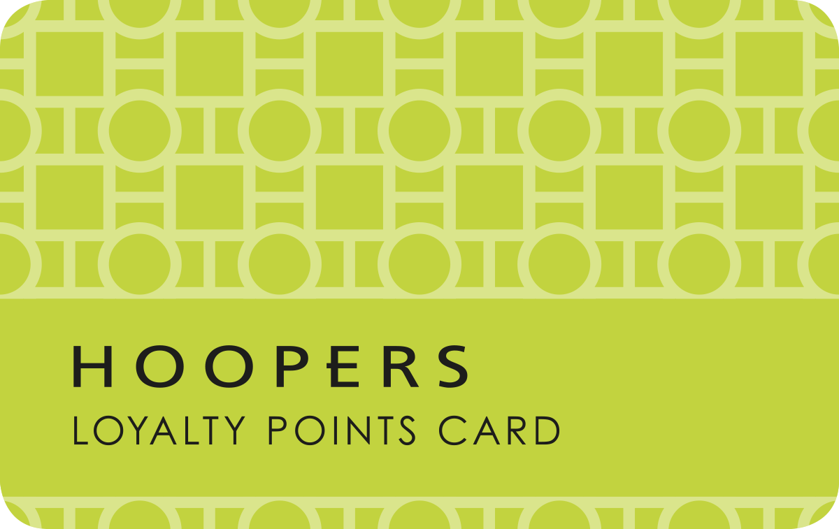 Hoopers Loyalty Card