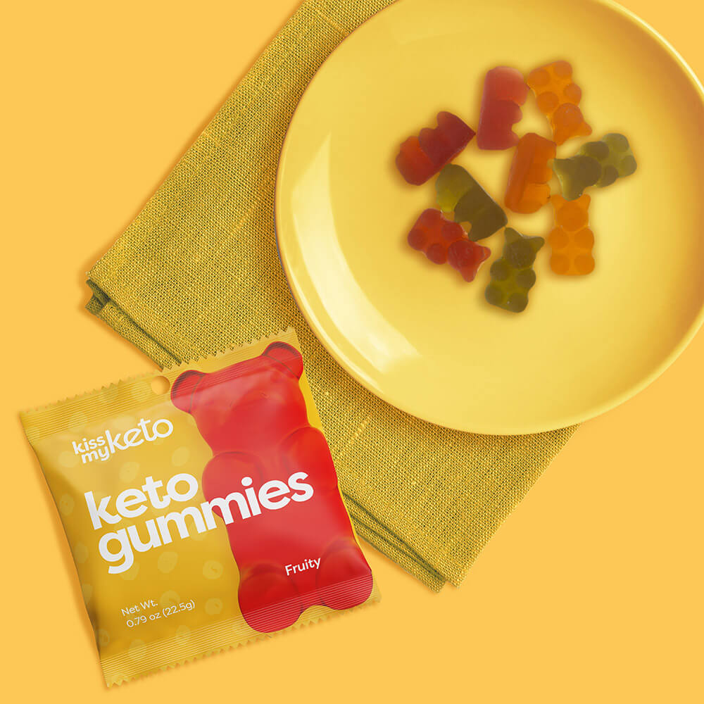 Keto Gummies | Grab These Fruity & High-Fiber Gummy Bears - Kiss My Keto