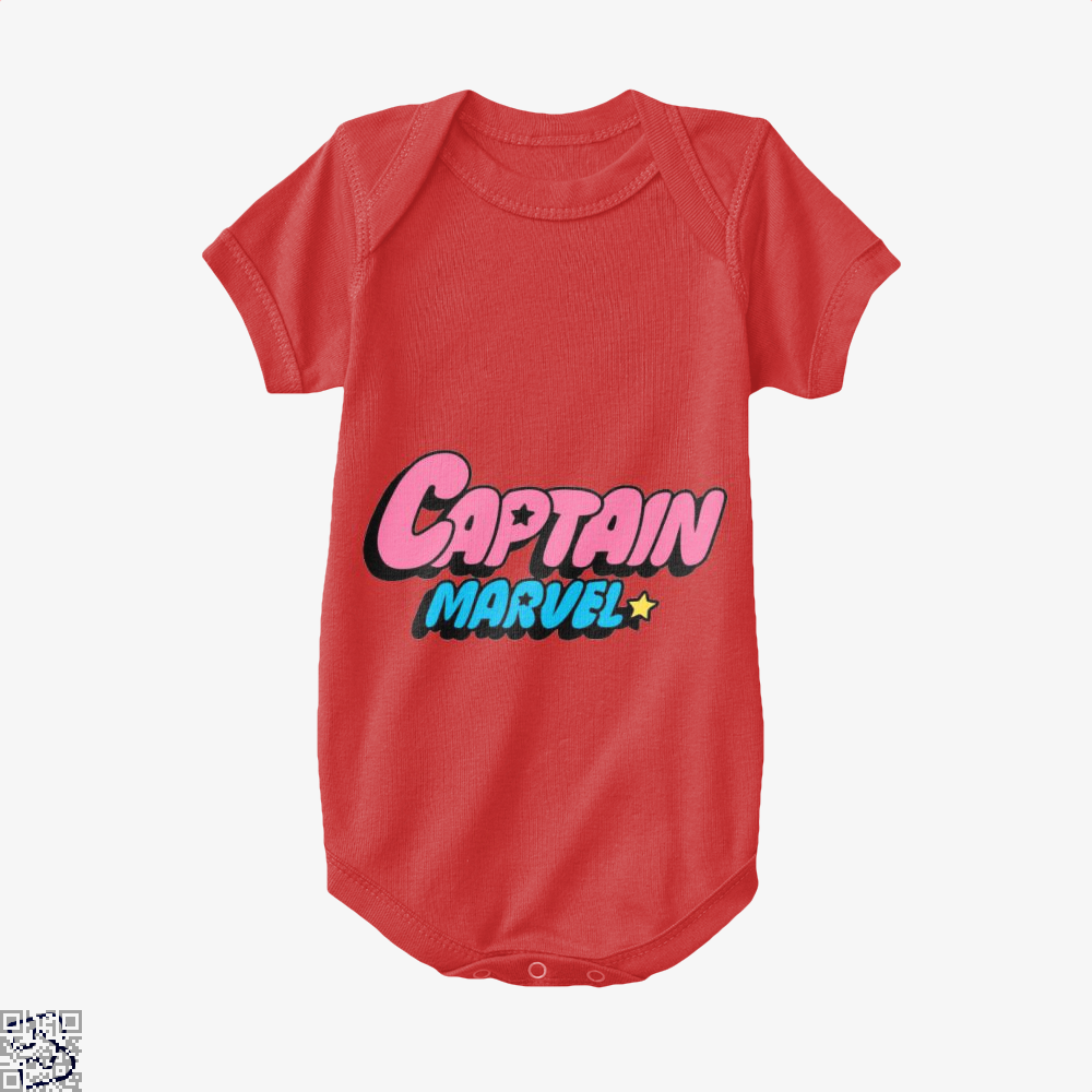 captain marvel baby clothes