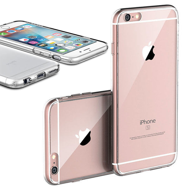 clear silicone iphone case gold