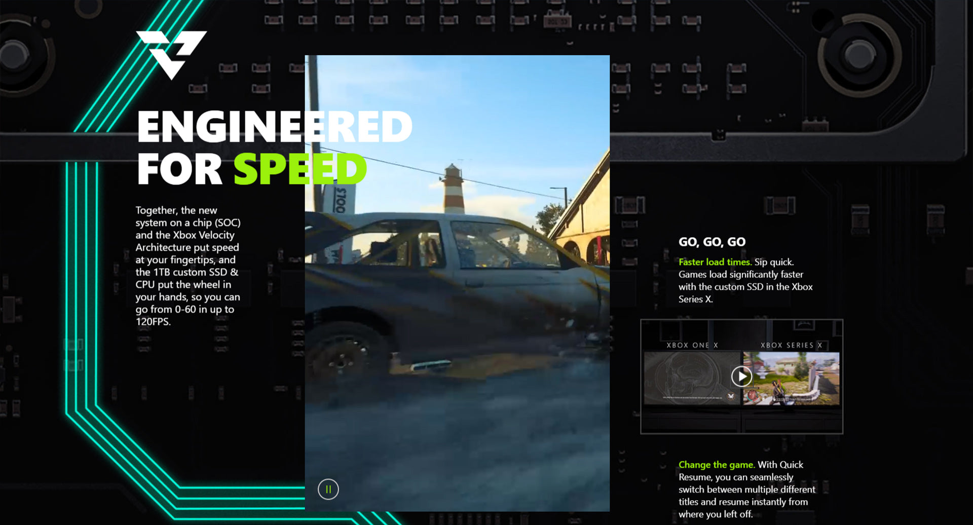 Xbox Series X Engineered for Speed
