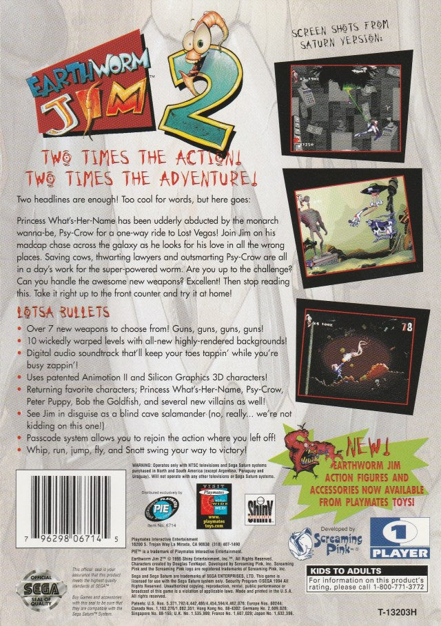 download sega saturn earthworm jim 2