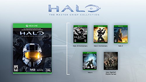Microsoft Xbox One 1TB Console - Halo: The Master Chief Collection Bun ...
