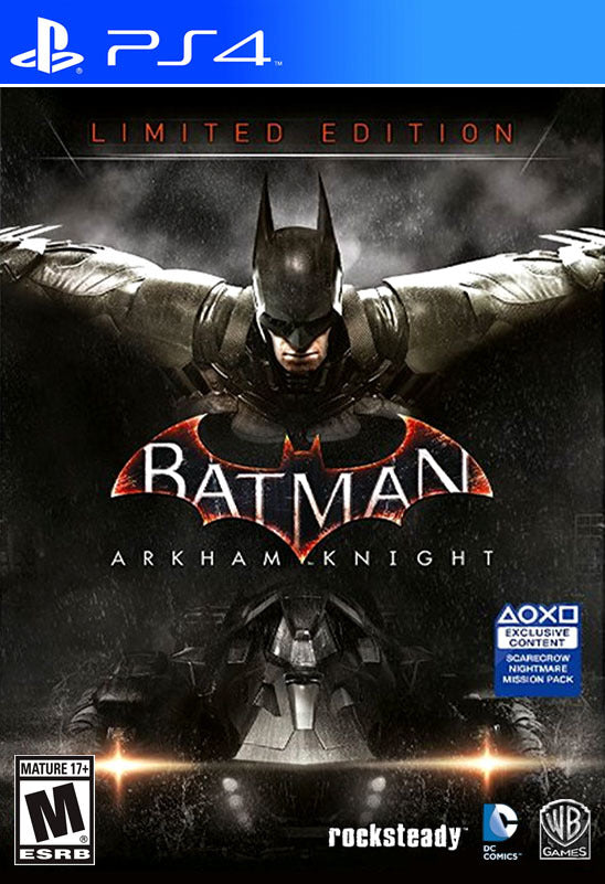 Batman: Arkham Knight (Limited Edition) - PlayStation 4 – J&L Video Games  New York City