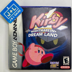 Kirby: Nightmare in Dream Land - (GBA) Game Boy Advance [Pre-Owned] – J&L  Video Games New York City