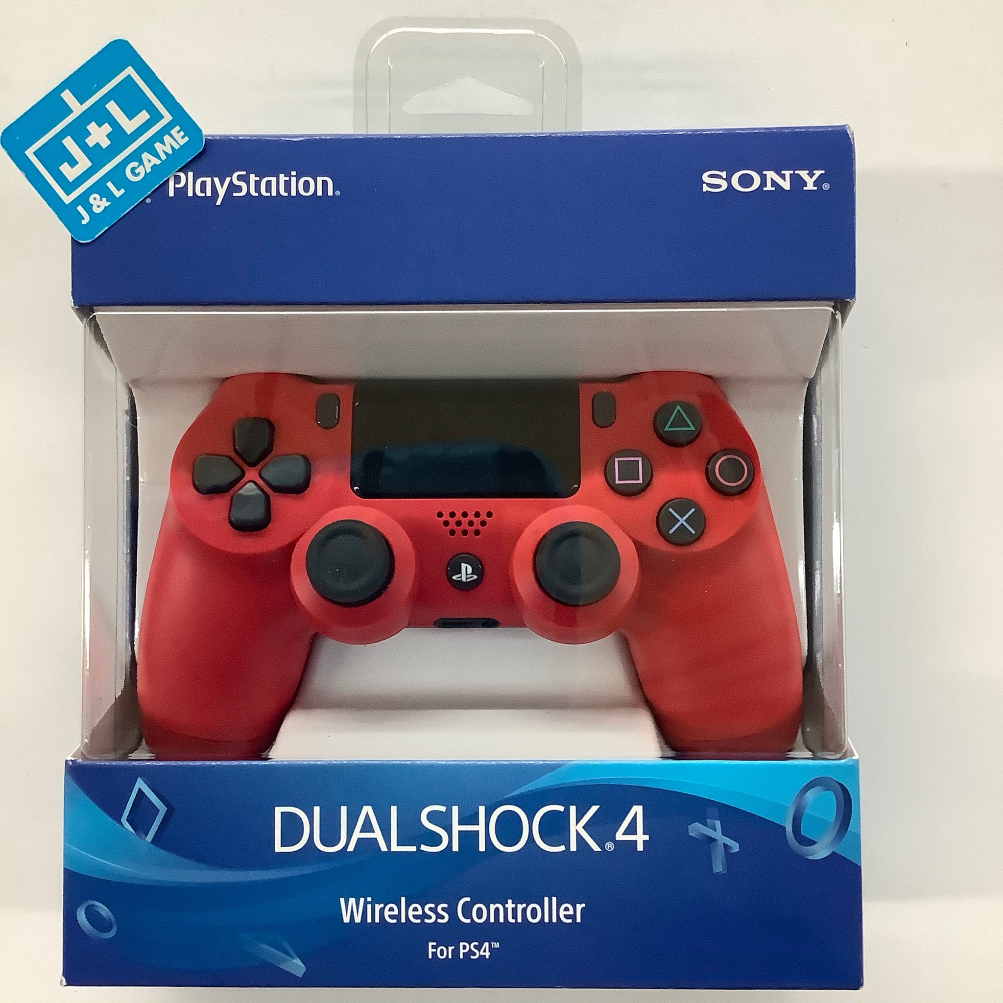 voor de helft spleet Flipper Sony PlayStation 4 DualShock 4 Wireless Controller (Magma Red) - (PS4) –  J&L Video Games New York City